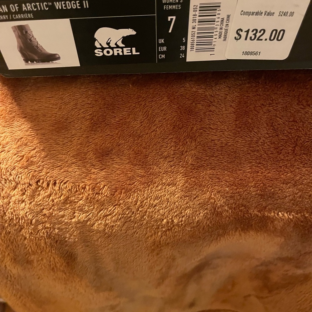 Sorel Arctic Wedge II Boots in Dark Brown